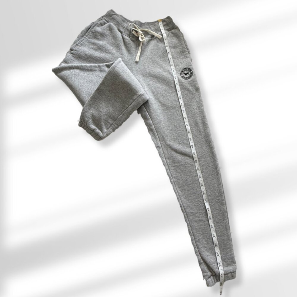 The Black Dog Light Gray Jogger Sweatpants Size XXS Girls/Women - Picture 4 of 5